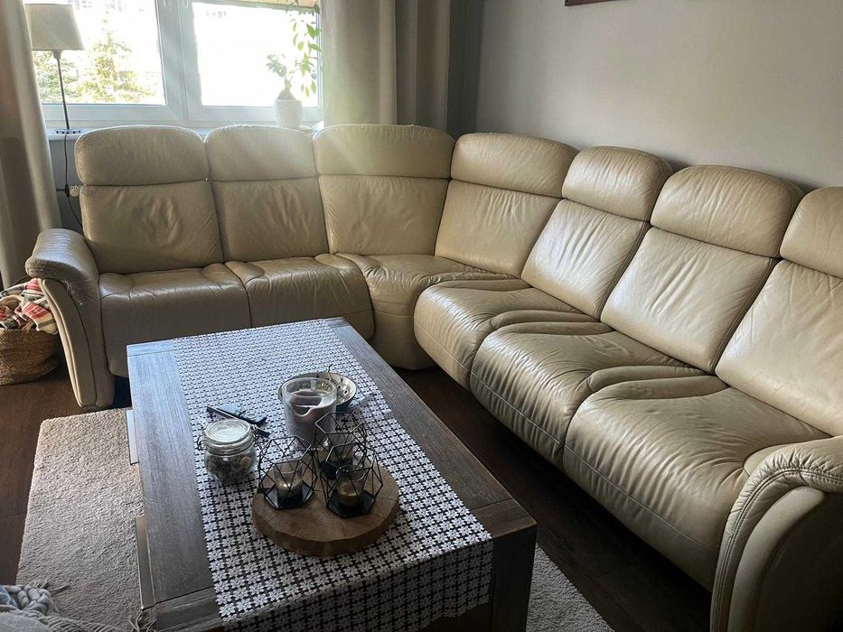 Skórzany  narożnik