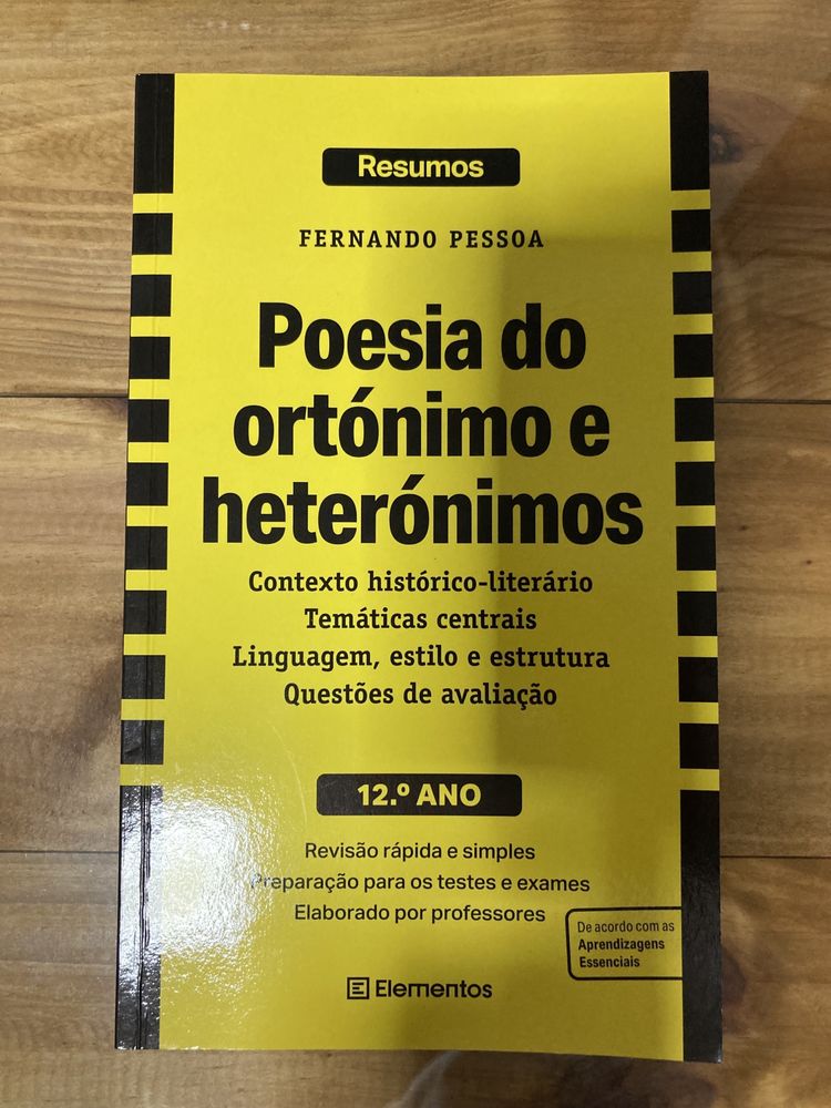 Poesia do ortónimo e heterónimos