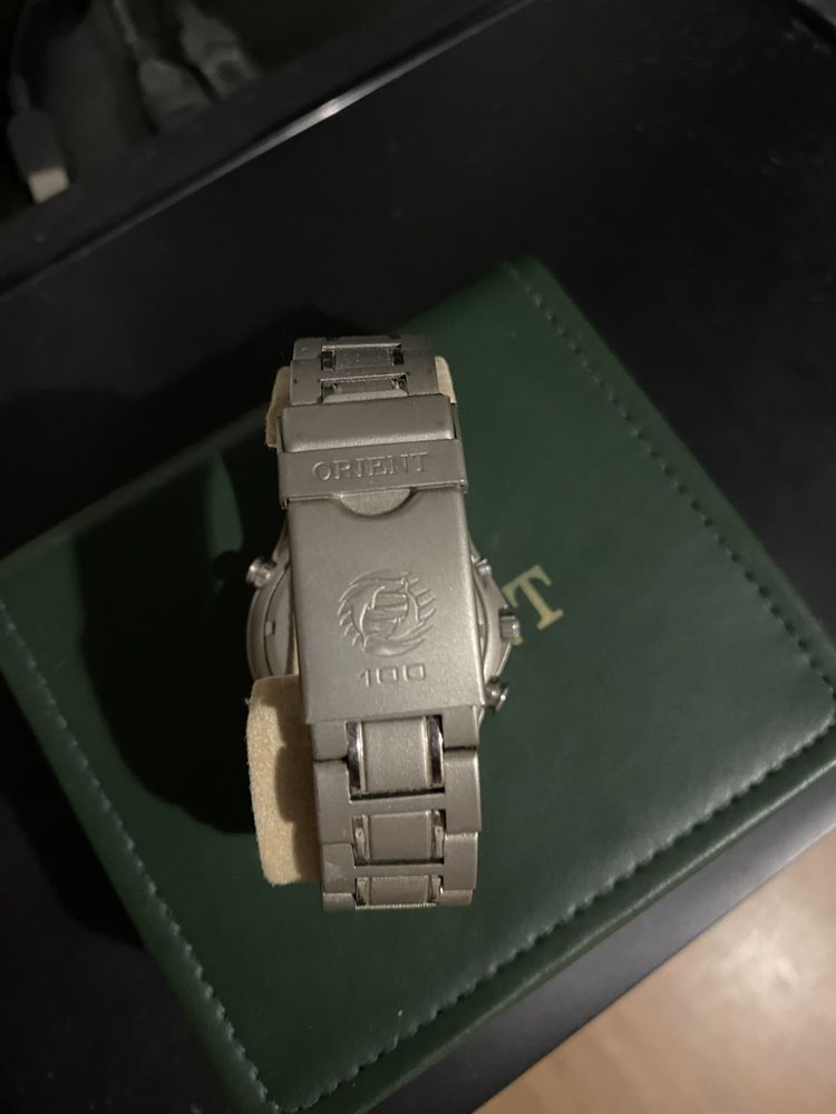 Relógio Orient Titanium Novo, Nunca Usado, ACEITO TROCAS