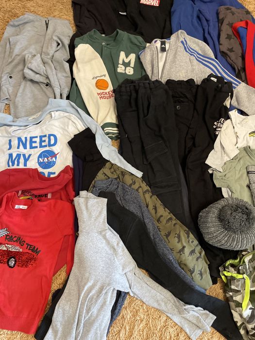 Великий пакет одягу для хлопчика 6-8 років