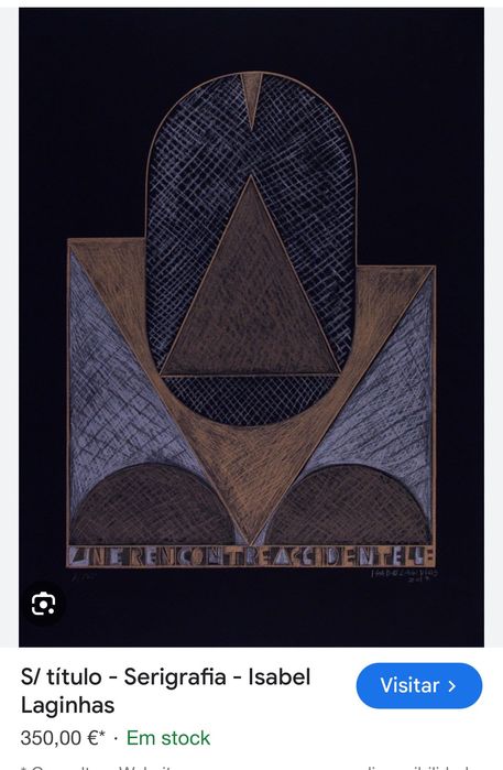 Isabel Laginhas Serigrafia original