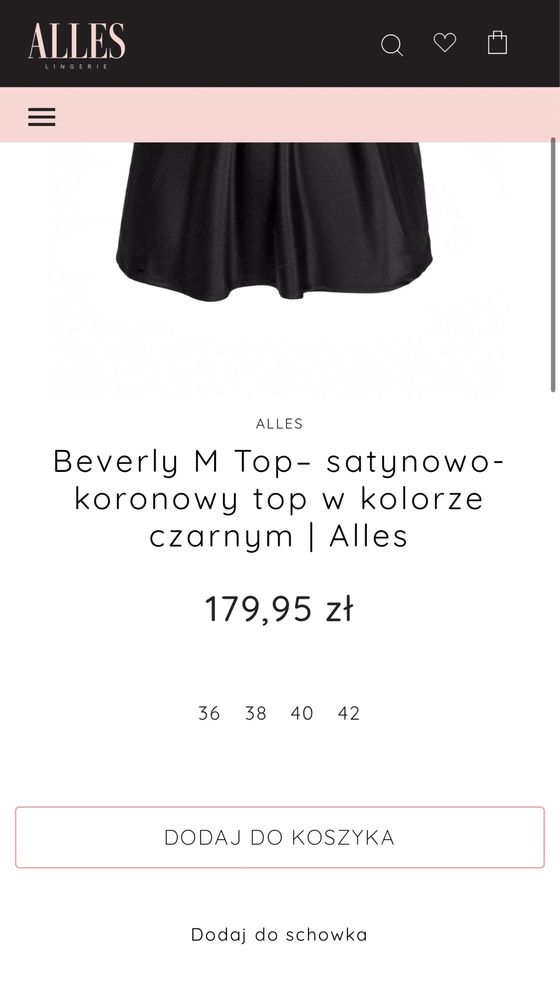 ALLES bielizna nocna