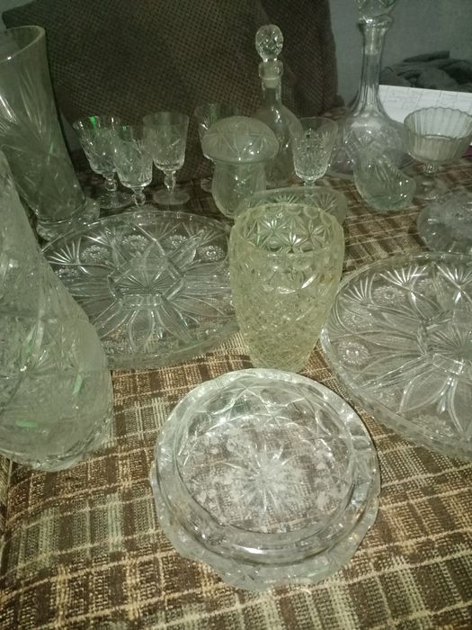 Zestaw kryształów z PRL