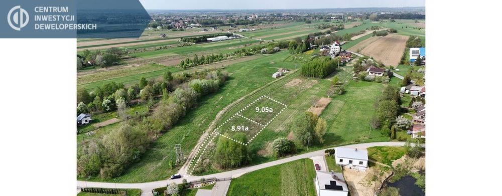 Budowlana działka 18a z WZ gmina Krasne