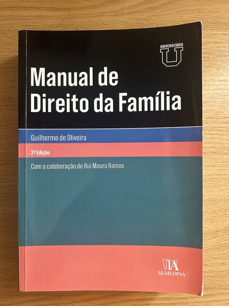 Manual de Direito da Família - Guilherme de Oliveira