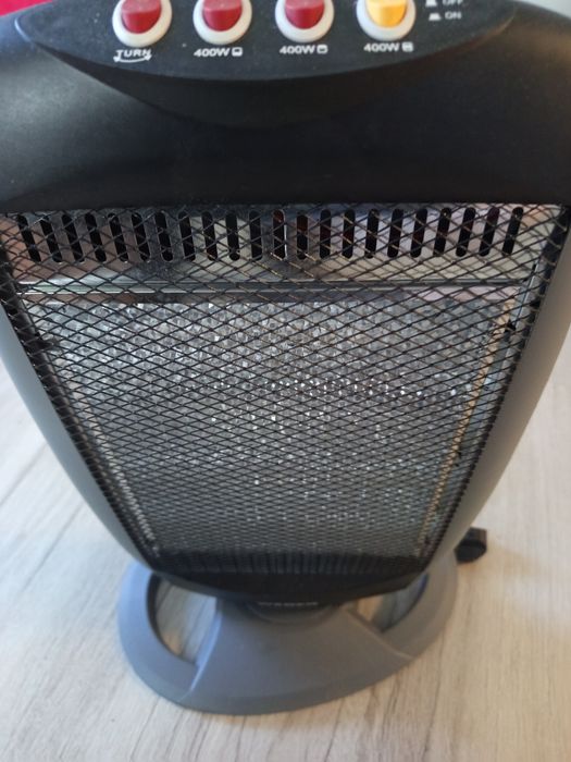 Grzejnik elektryczny halogenowy/kwarcowy 1200w