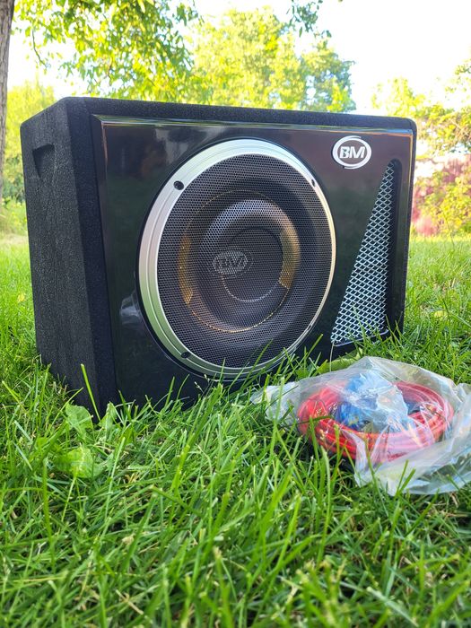 Активний Boschmann BM-H10 / сабвуфер в авто/провода в комплекті