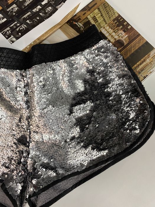 шорты пайеточные