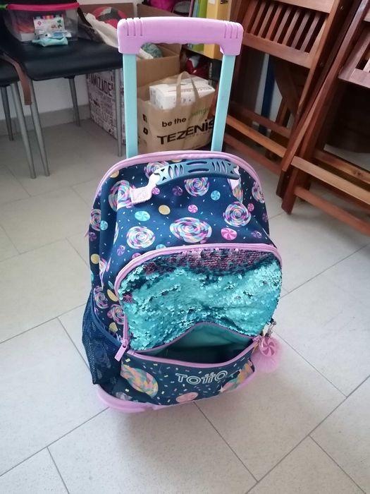 Mochila Totto sweat candy trolley