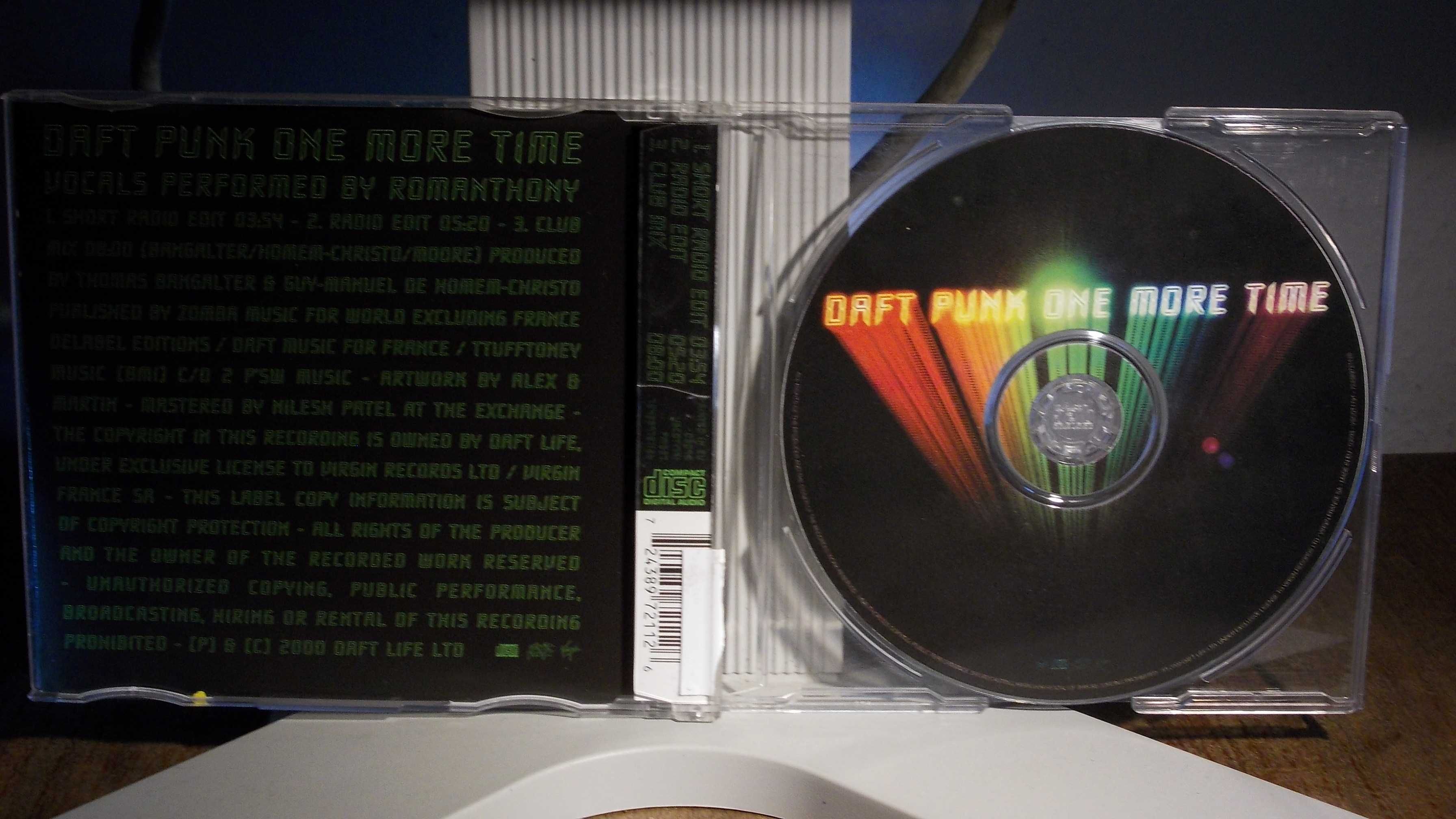 CD Daft Punk - One More Time sp stan BDB-