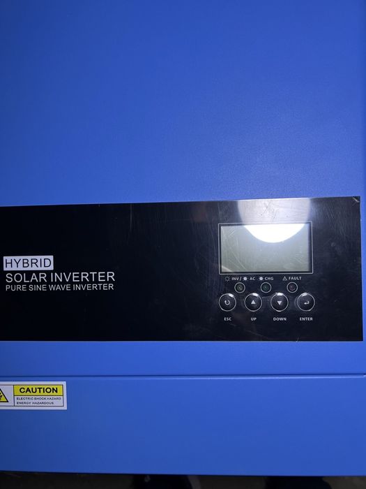 Гібридний інвертор Anenji 6.2 кВт із вбудованим Wi-Fi Нова модель!