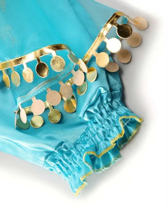 Kostium Księżniczka Jasmina Alladyn, r. 128 przebranie + opaska!