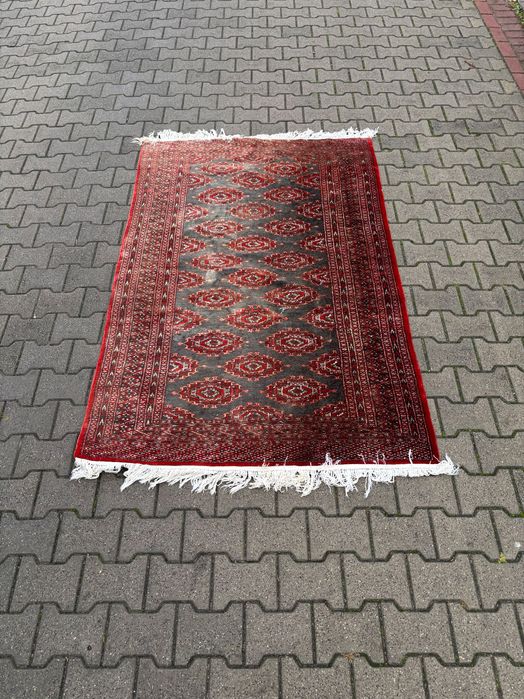 Dywan perski Bukhara 200x120 ręcznie tkany vintage