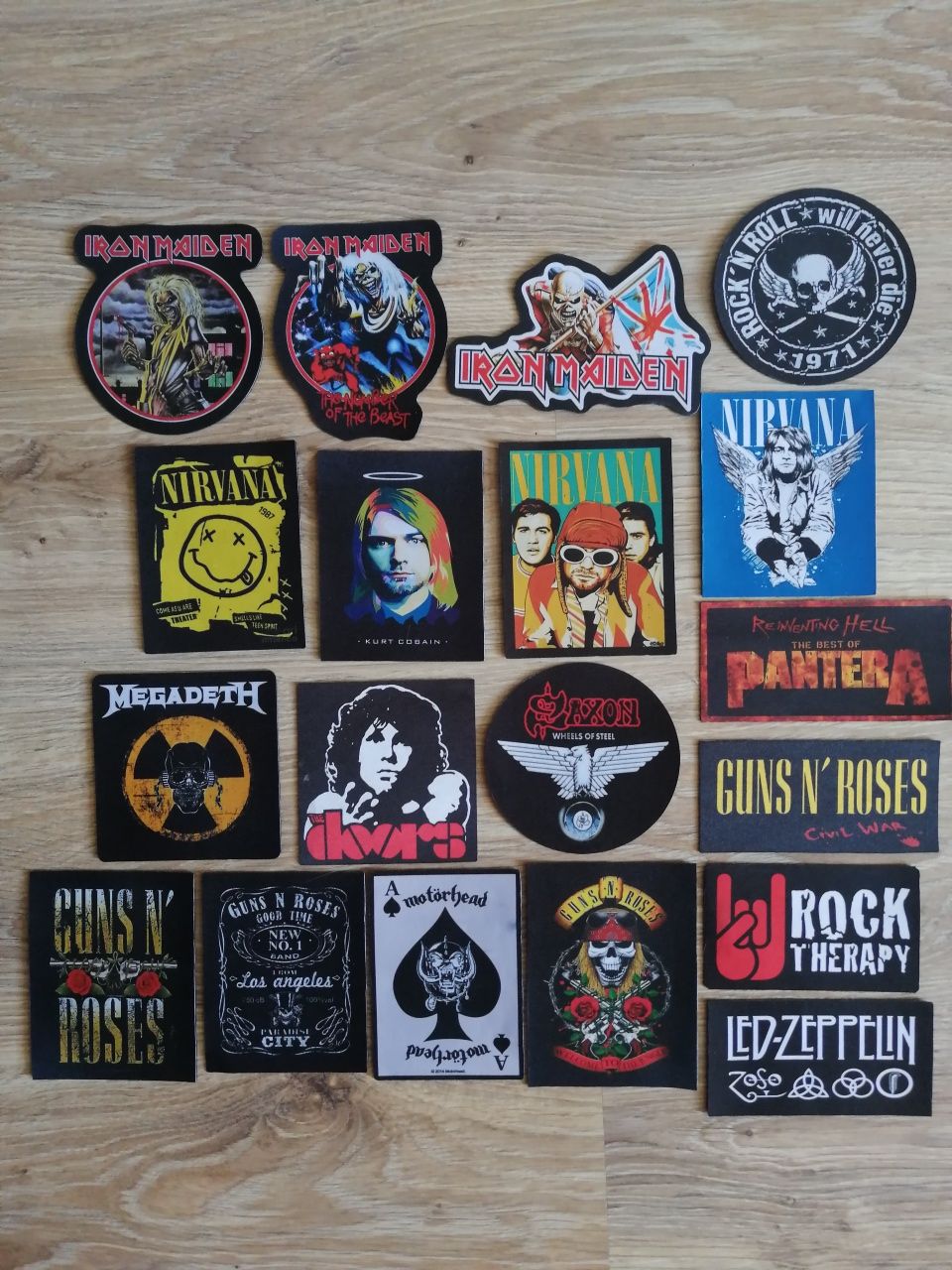 Naszywka Patch Megadeath cannibal Corpse Dropick sabaton nirvana