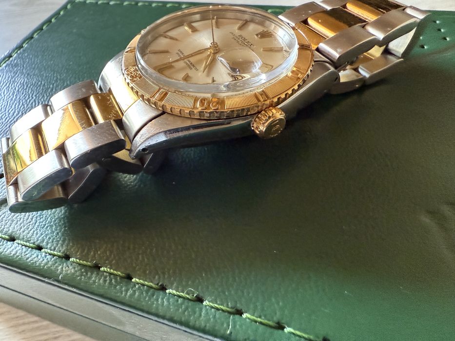Rolex Turn O Graph 1625 Datejust stal zloto z pudelkiem