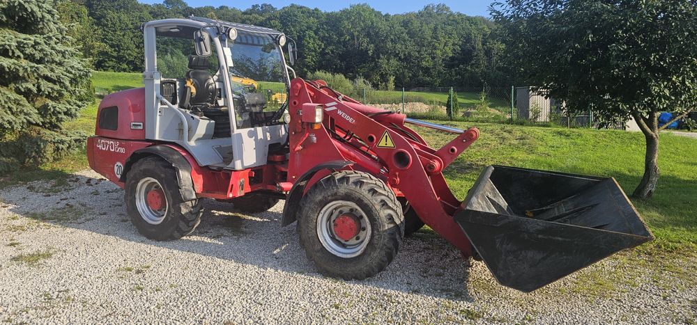 Weidemann Zamiana miniładowarka  ładowarka