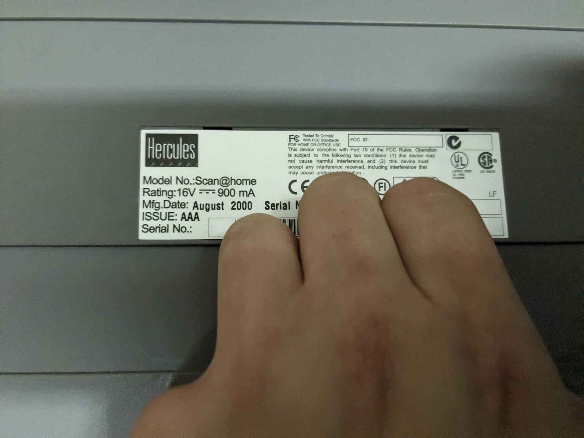 Drukarka Lexmark + Skaner Hercules