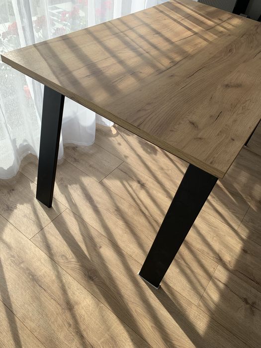 Stół 130 cm rozkładany do 210 cm Liwia-210 dąb złoty craft
