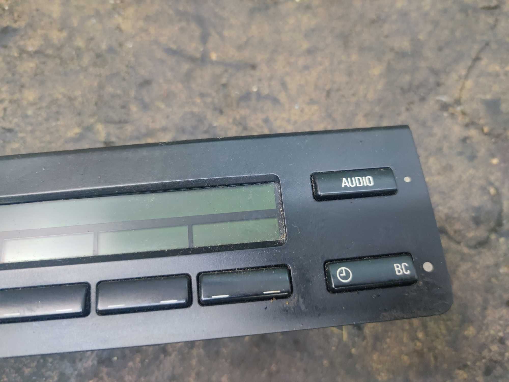 BMW 5 E39 Radio Wyświetlacz LCD Zegarek