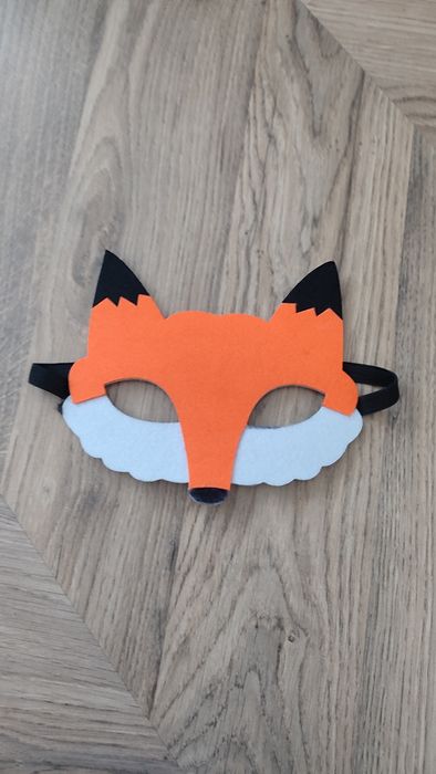 Maska lisa lis przebranie kostium karnawałowy