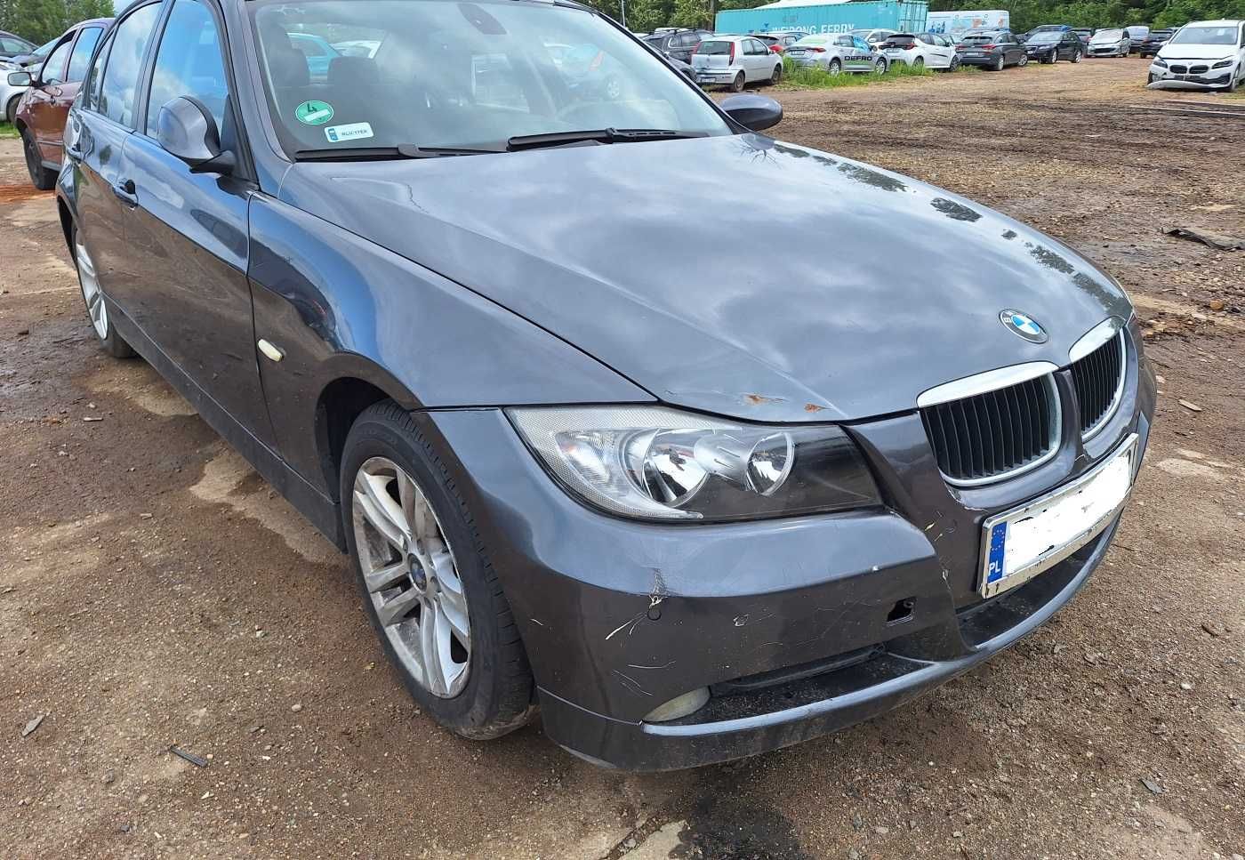 BMW E90 N46B20B N46 2.0i 150KM kolor SPARKLING GRAPHITE A22/7 części