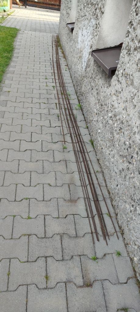 Pręt zbrojeniowy, drut żebrowany, fi 6 na strzemiona