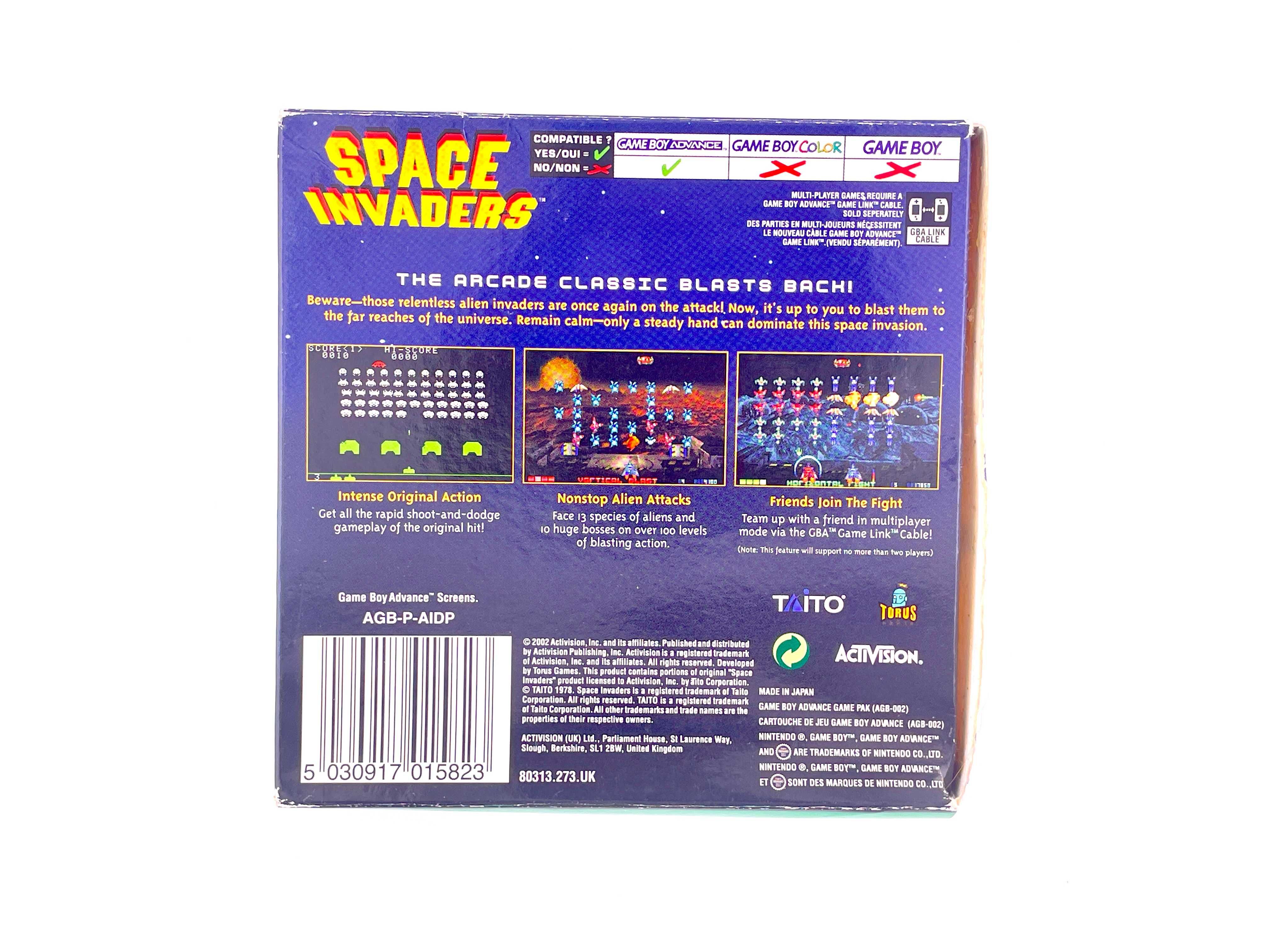 Space Invaders Nintendo Game Boy Advance VIMAGCO.PL Bydgoszcz