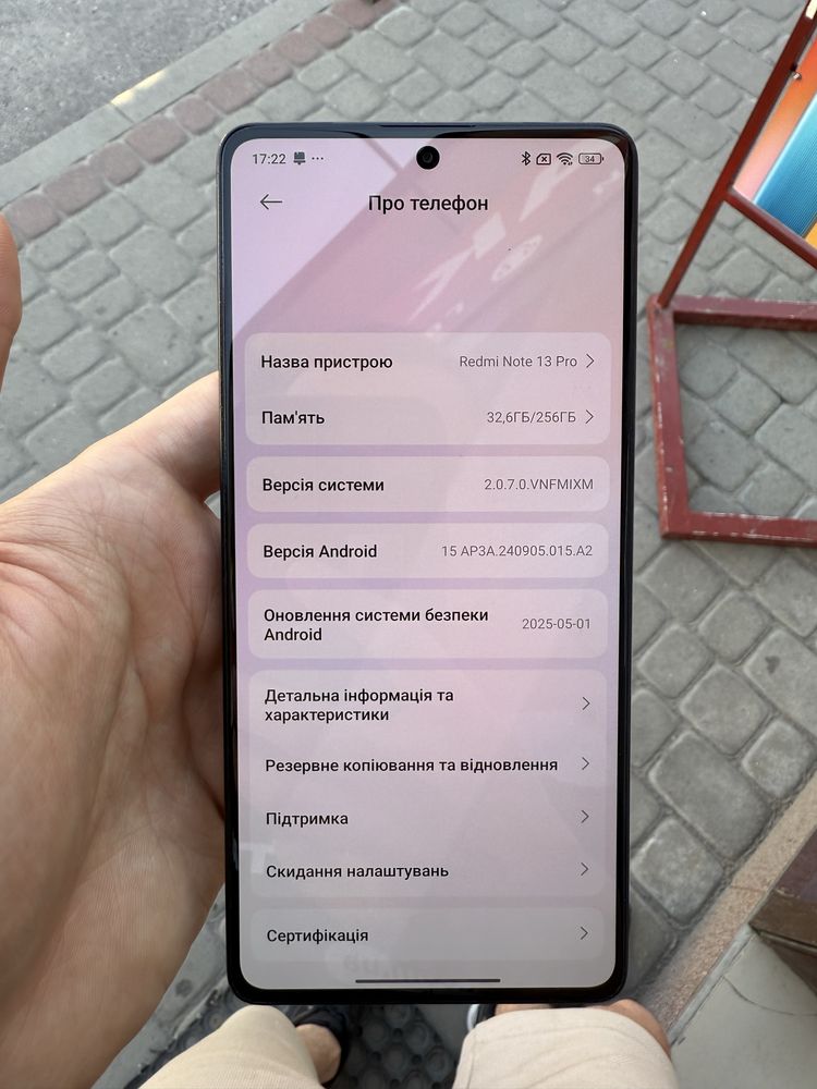 Redmi note 13 pro 8/256