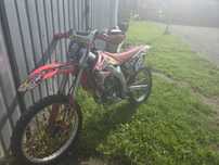 Honda crf po remoncie góry