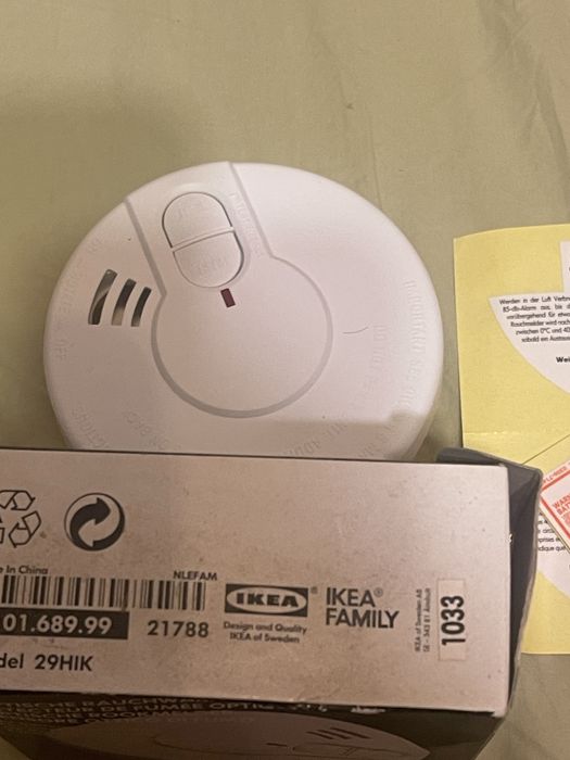 Ikea датчик дыма новий