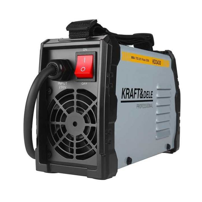 Spawarka inwertorowa 330A MMA, TIG LIFT, PULSE + kable Kraft&Dele