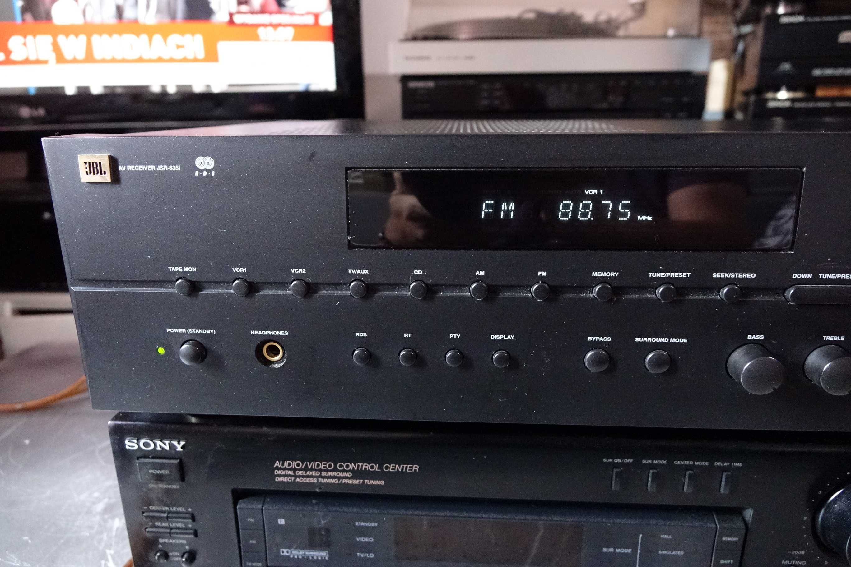 Amplituner JBL JSR 635i z pilotem