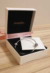 Pandora - Bransolet Essence Bangle + Charms