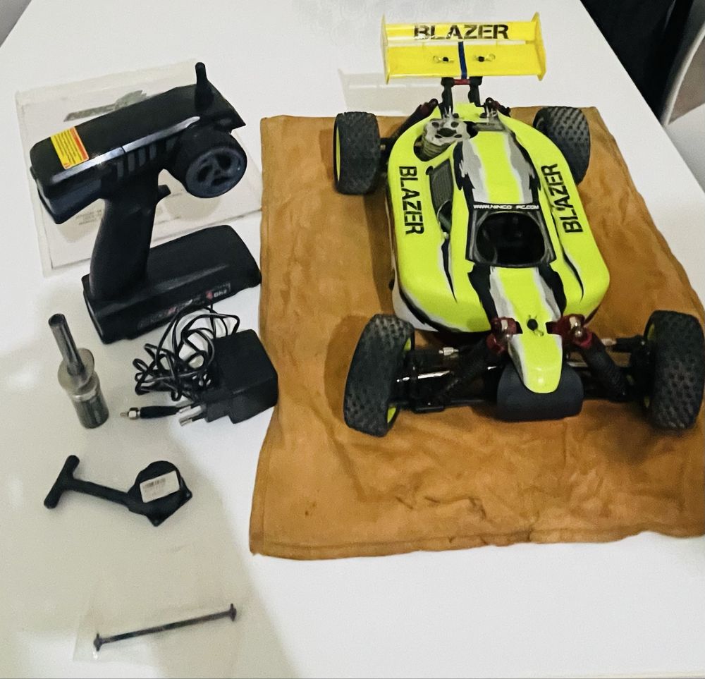 Carro RC modelismo a gasolina