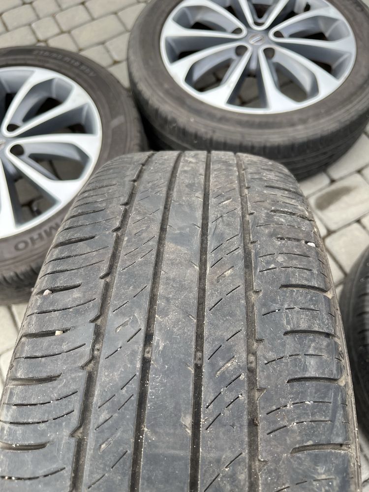 Alufelgi 5x114,3 18 cali Nissan Qashqai X-trail Juke opony 215/55/18