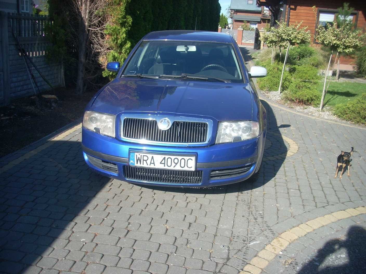 skoda superb 1.8 turbo z gazem,skóra,