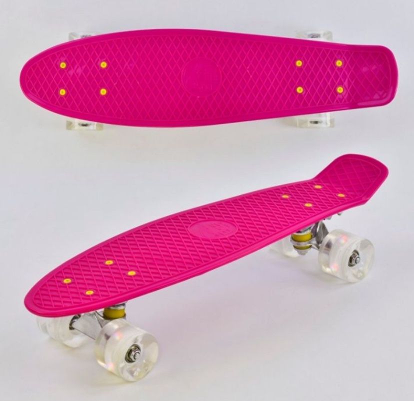 Пенні Борд (Penny board) Скейт Дитячий, Колеса PU. ТОП Якість