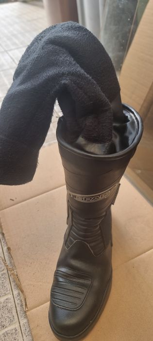 Botas Couro Motard (Spada) .