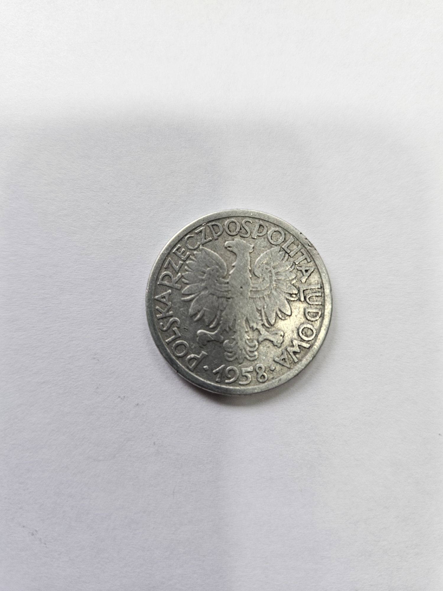 Moneta 2zł z 1958 roku "jagody"