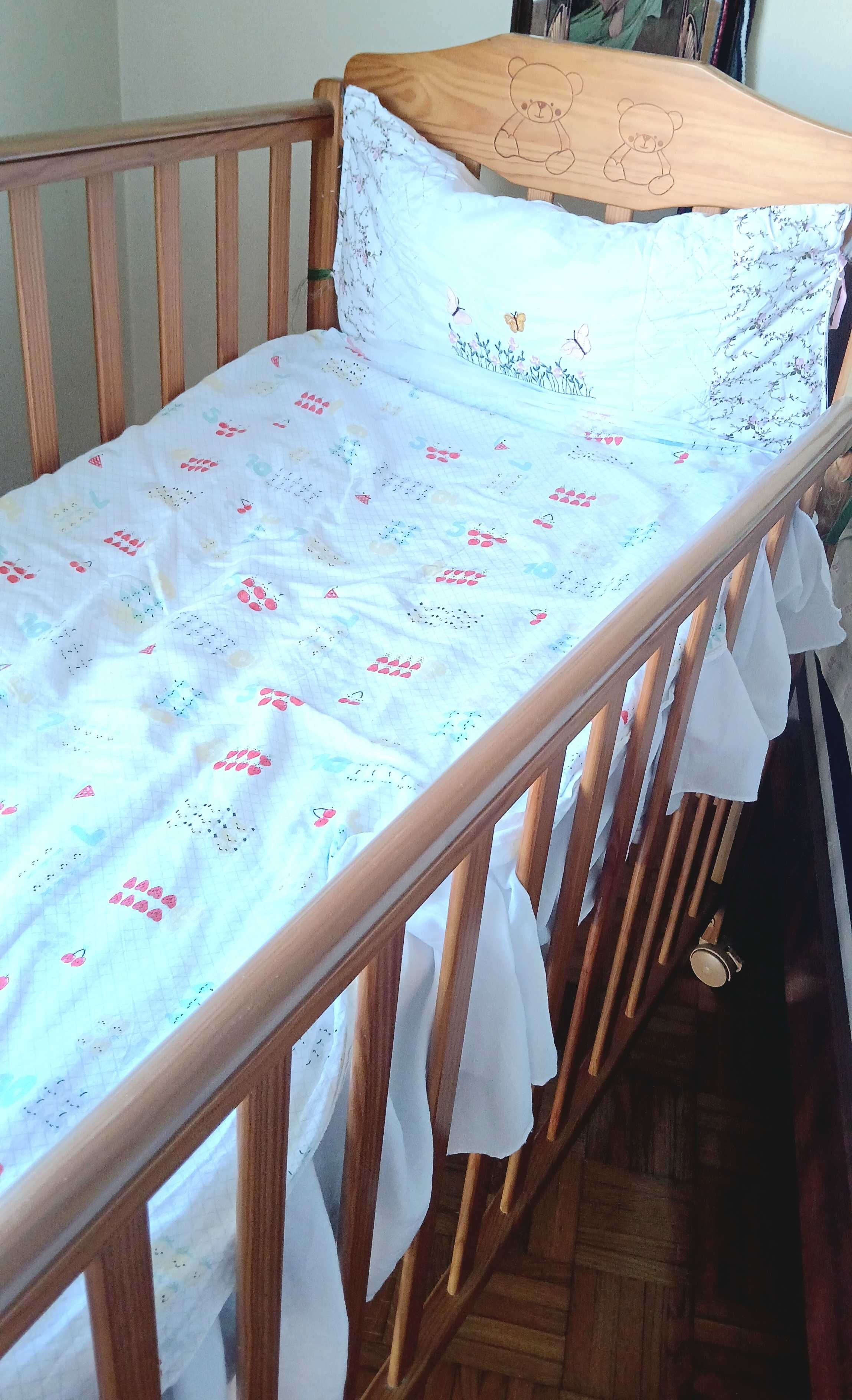 Berço com colchão incluído Pagamento somente em mãos ao levantar