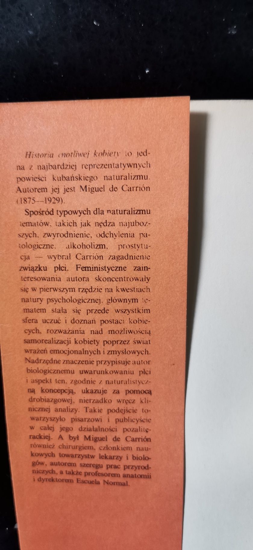Historia cnotliwej kobiety Miguel de Carrion