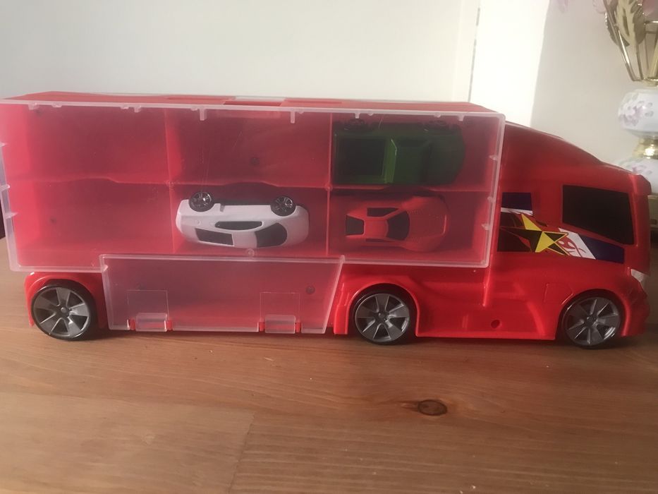 Авто трейлер, погрузчик, фура с машинками, Truck carry case.