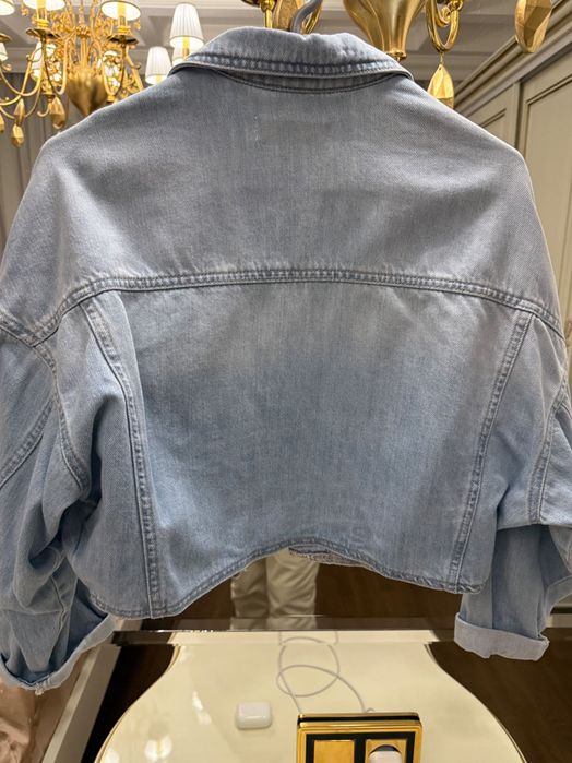 Джинсовий костюм піджак шорти