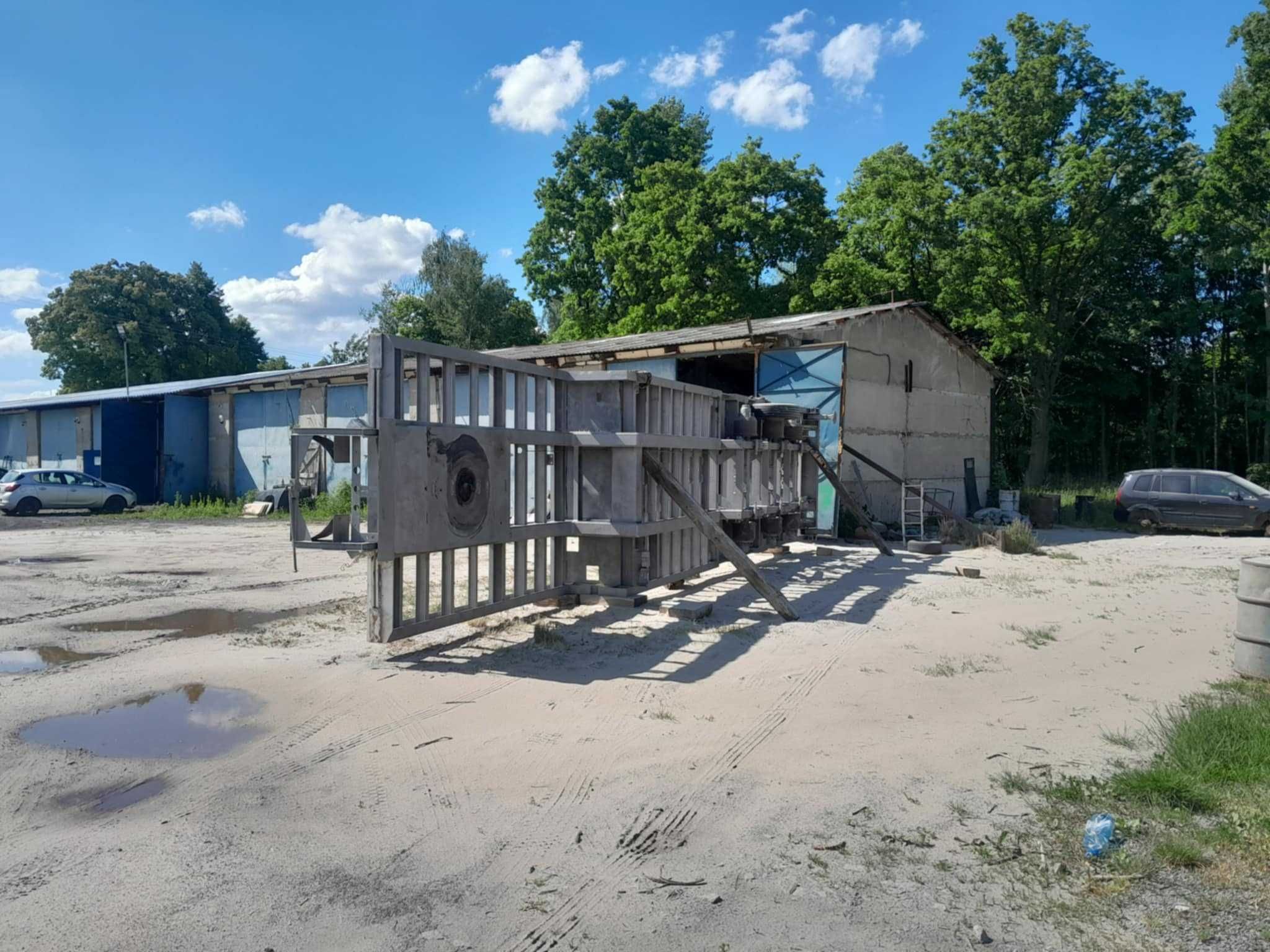 piaskowanie przyczep stali
