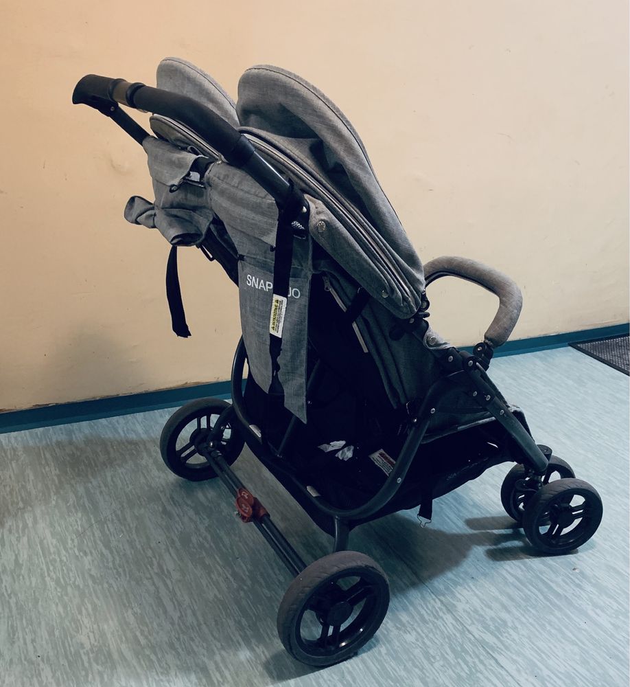 Wózek bliźniaczy rok po roku Valco Baby Snap Duo tailor made
