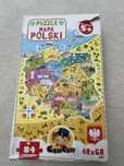 Puzzle Mapa Polski Czu Czu
