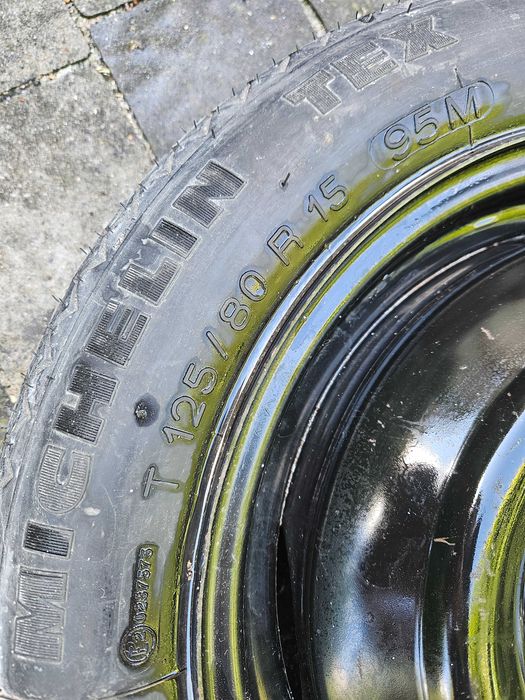 Koło dojazdowe Michelin 125/80 R15