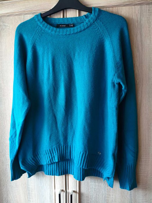 Sweter damski L/XL turkus Monnari
