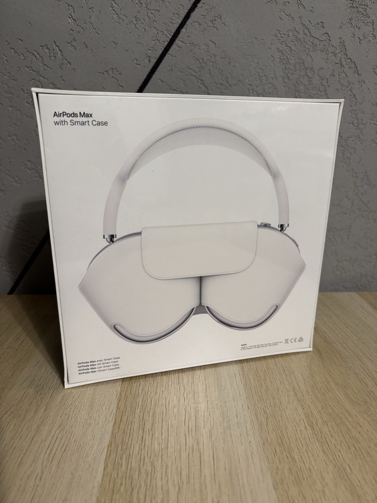 Orginalne Apple AirPods Max srebrne