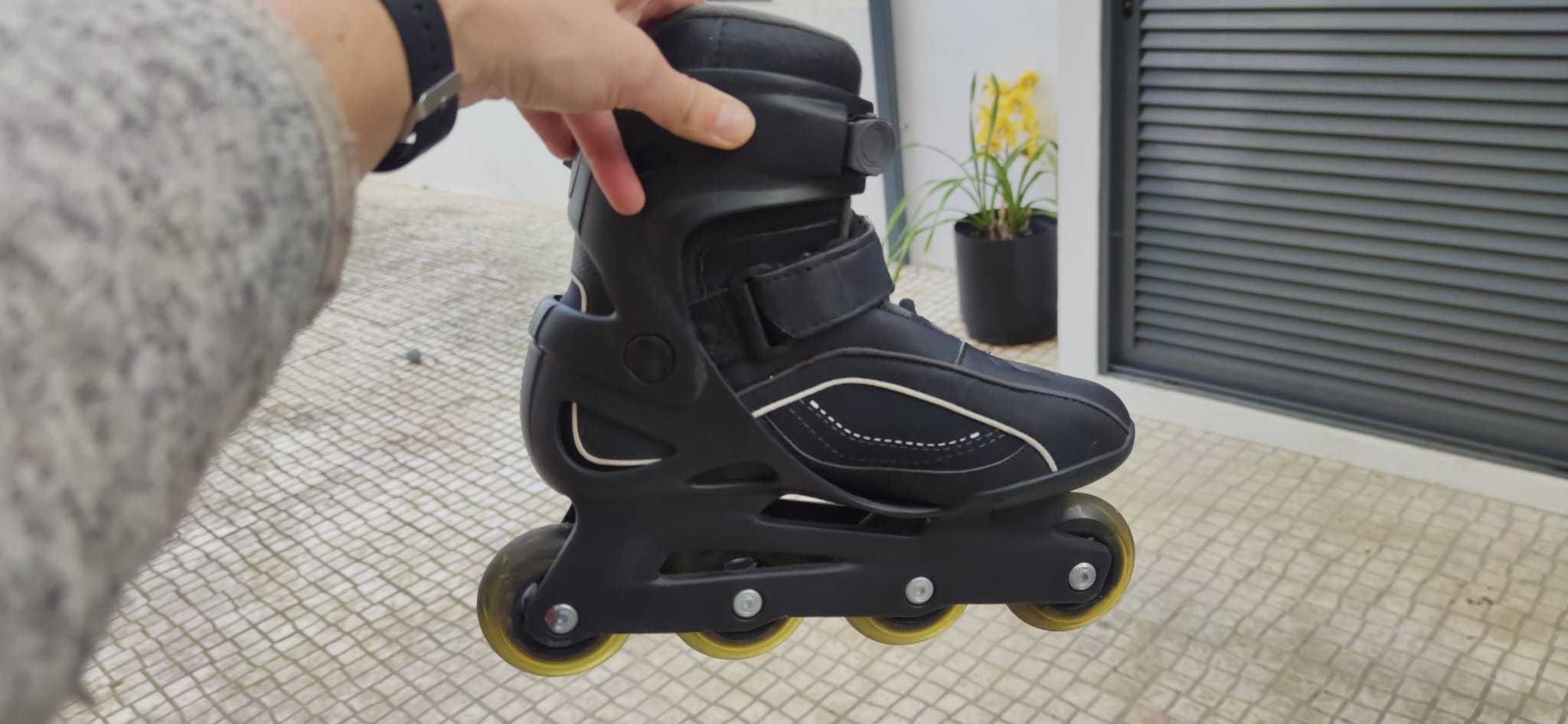 Patins em linha - tamanho 41